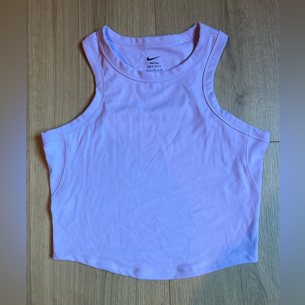 Nike Women's One Fitted Dri-FIT Cropped Tank Top